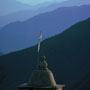 Mountain stupa