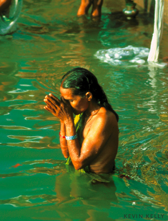 Baptism in the Ganges